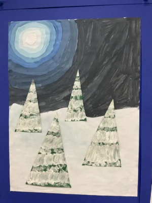 Foto des Albums: Nächtliche Winterlandschaft