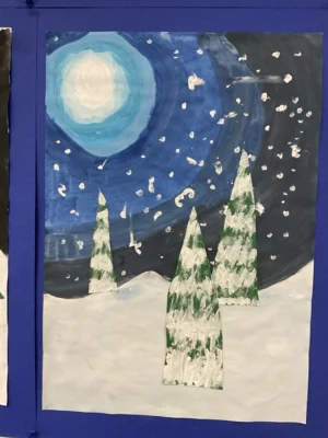 Foto des Albums: Nächtliche Winterlandschaft
