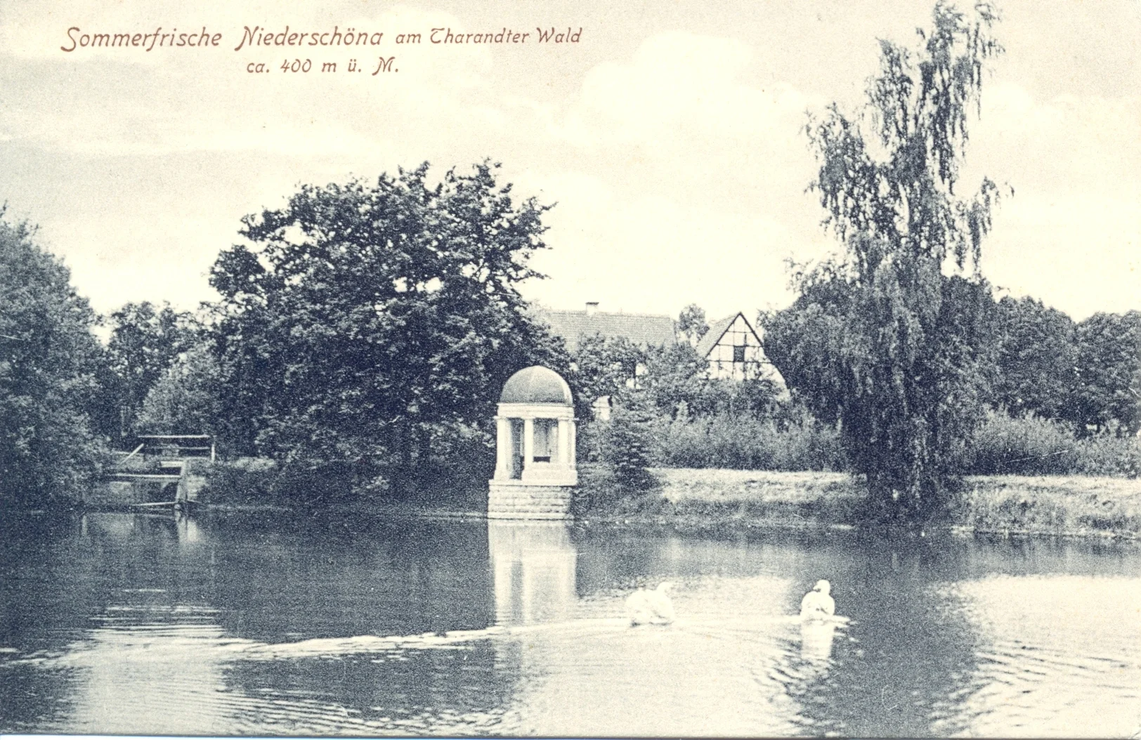Bild: Ansichtskarte Hofteich