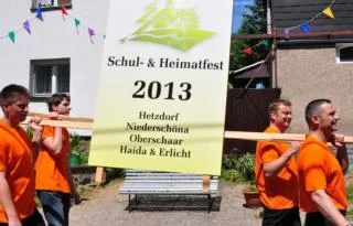 Bild: Schul- und Heimatfest 2013 Schaubanner