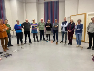 Foto des Albums: Schrottwichteln am Neujahrsempfang der Polyhymnia