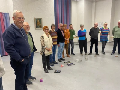 Foto des Albums: Schrottwichteln am Neujahrsempfang der Polyhymnia