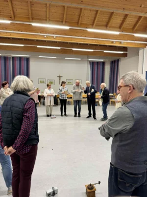 Foto des Albums: Schrottwichteln am Neujahrsempfang der Polyhymnia