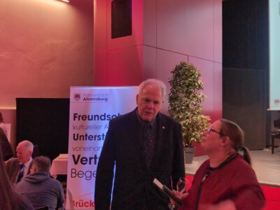 Foto des Albums: Ahrensburger Neujahrsempfang stärkt die Freundschaft zwischen den Städten