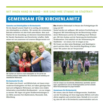 Foto des Albums: Wahlflyer Kommunalwahl 2026