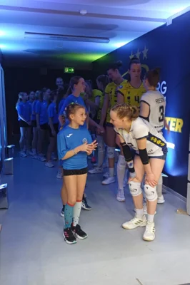 Foto des Albums: 2025 Einlauf-Kinder beim Schweriner Volleyball-Heimspiel