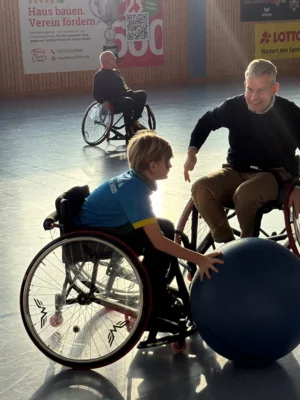 Foto des Albums: Rollstuhlhandball Schnuppertag