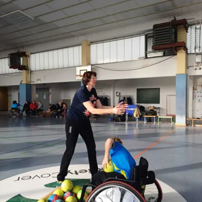 Foto des Albums: Rollstuhlhandball Schnuppertag