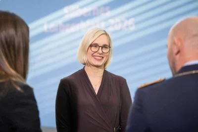 Christiane Schenderlein, Staatsministerin f&uuml;r Sport und Ehrenamt. Foto: Laurin Schmid/bundesfoto 