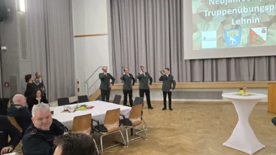 Foto des Albums: Neujahrsempfang auf dem Truppenübungsplatz Lehnin