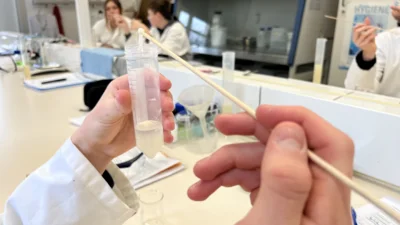 Im Labor  (Bild vergr&ouml;&szlig;ern)