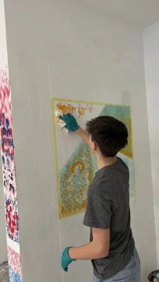 Wandgestaltung  (Bild vergr&ouml;&szlig;ern)