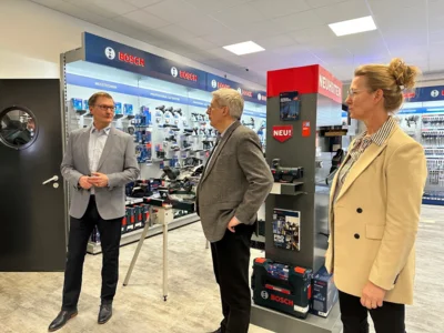 Foto des Albums: Steinke Fachgroßhandel eröffnet am neuen Standort in Wittenberge I Fotos: Martin Ferch