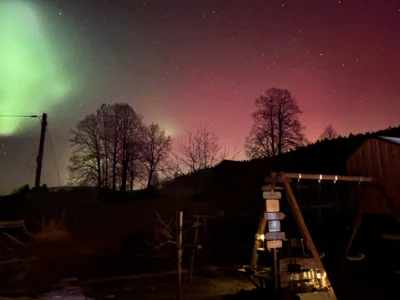 Foto des Albums: Polarlichter über Prackenbach