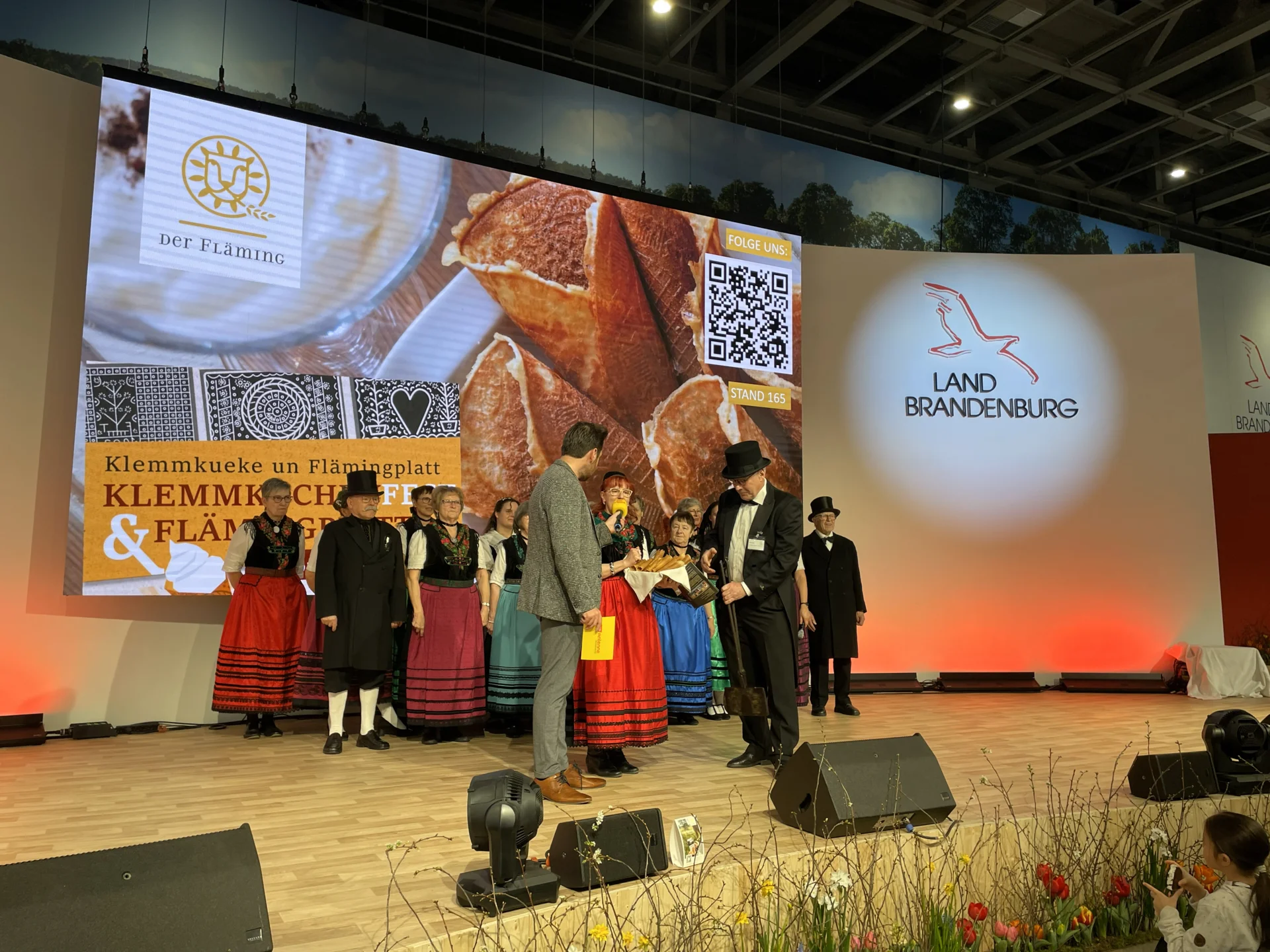 Bild: Präsentation Klemmkuchenfest