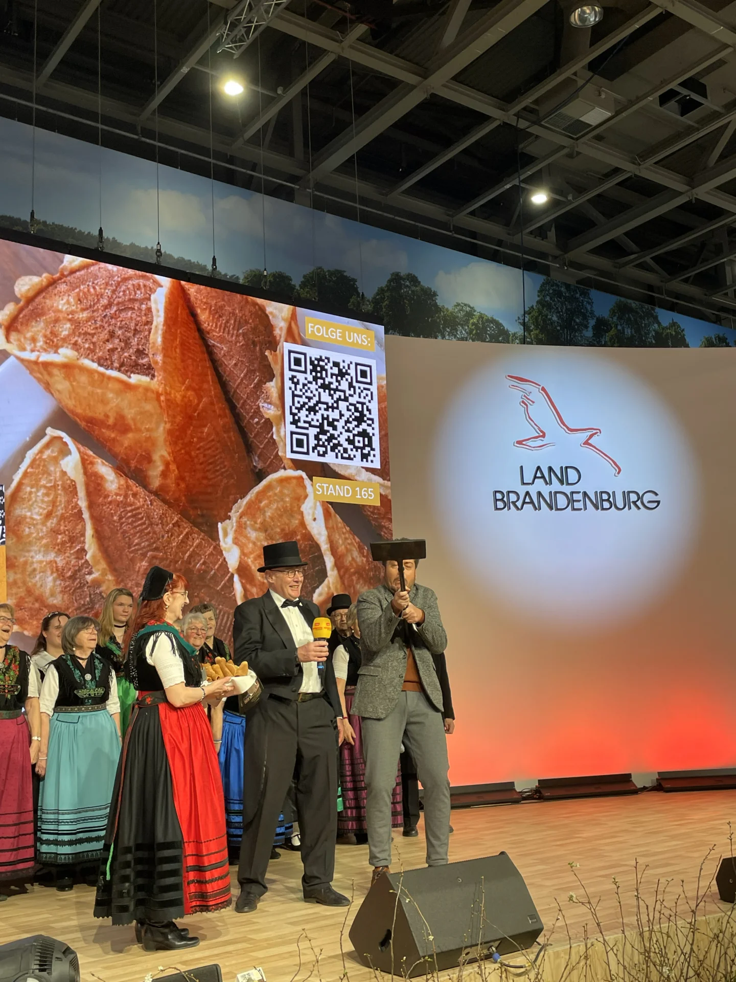 Bild: Präsentation Klemmkuchenfest