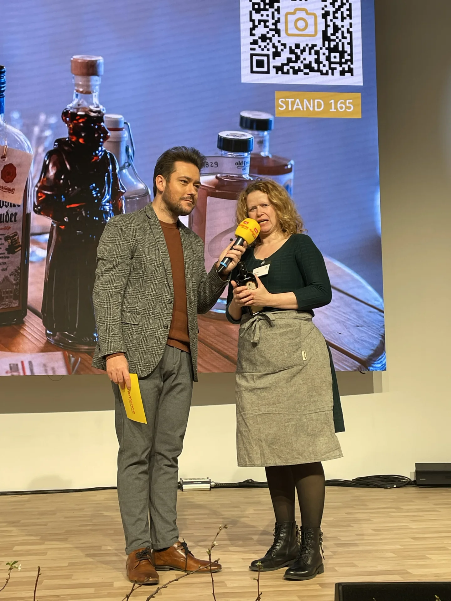 Bild: Präsentation Klosterdestillerie