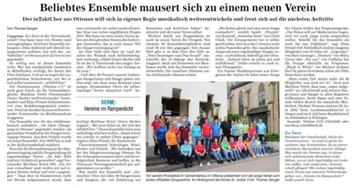 Beliebtes Ensemble mausert sich zu einem neuen Verein  (Bild vergr&ouml;&szlig;ern)