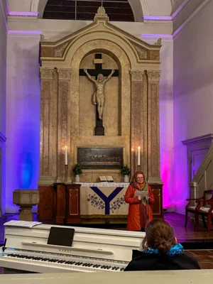 Ansprache Pastorin Johanna Lembcke-Oberem  (Bild vergr&ouml;&szlig;ern)