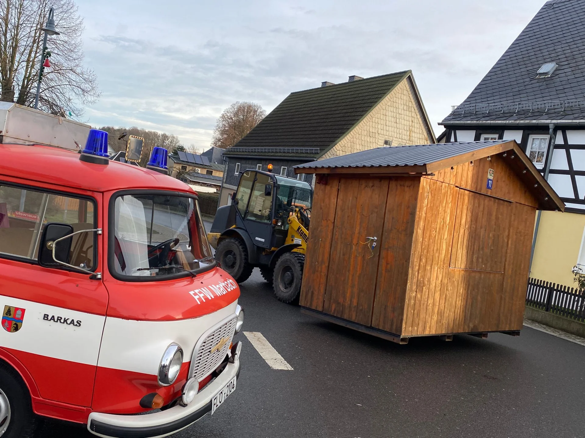 Bild: Abbau Schwibbogenfest 2025 3