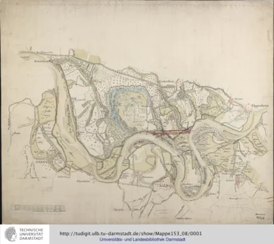Vorschaubild: 1928 Rheindurchstich - Quelle: digitales Archiv TU Darmstadt
