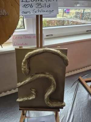 Schlangenbild von Leon Peikert 10b 