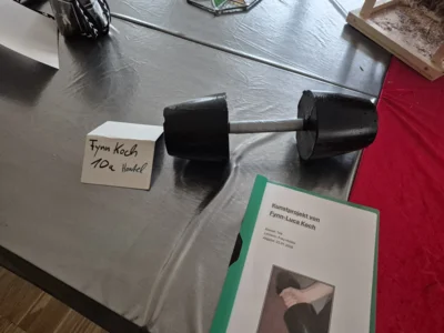 Hantel von Fynn Koch 10a 