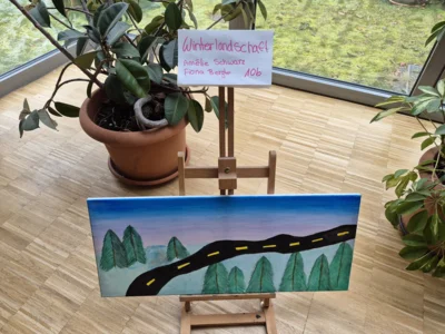 Winterlandschaft von Am&eacute;lie Schwarz & Fiona Bergte 10b 