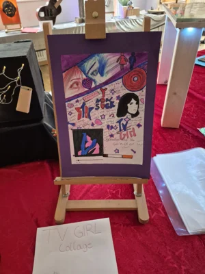 TV Girl Collage von Mia Friedrich 10a 