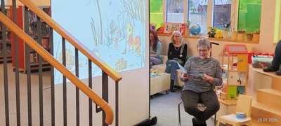 Foto des Albums: Lesenachmittag am laufenden Band