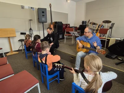 Fotoalbum Gesprächskonzerte: Musikschule lädt Kindergärten ein
