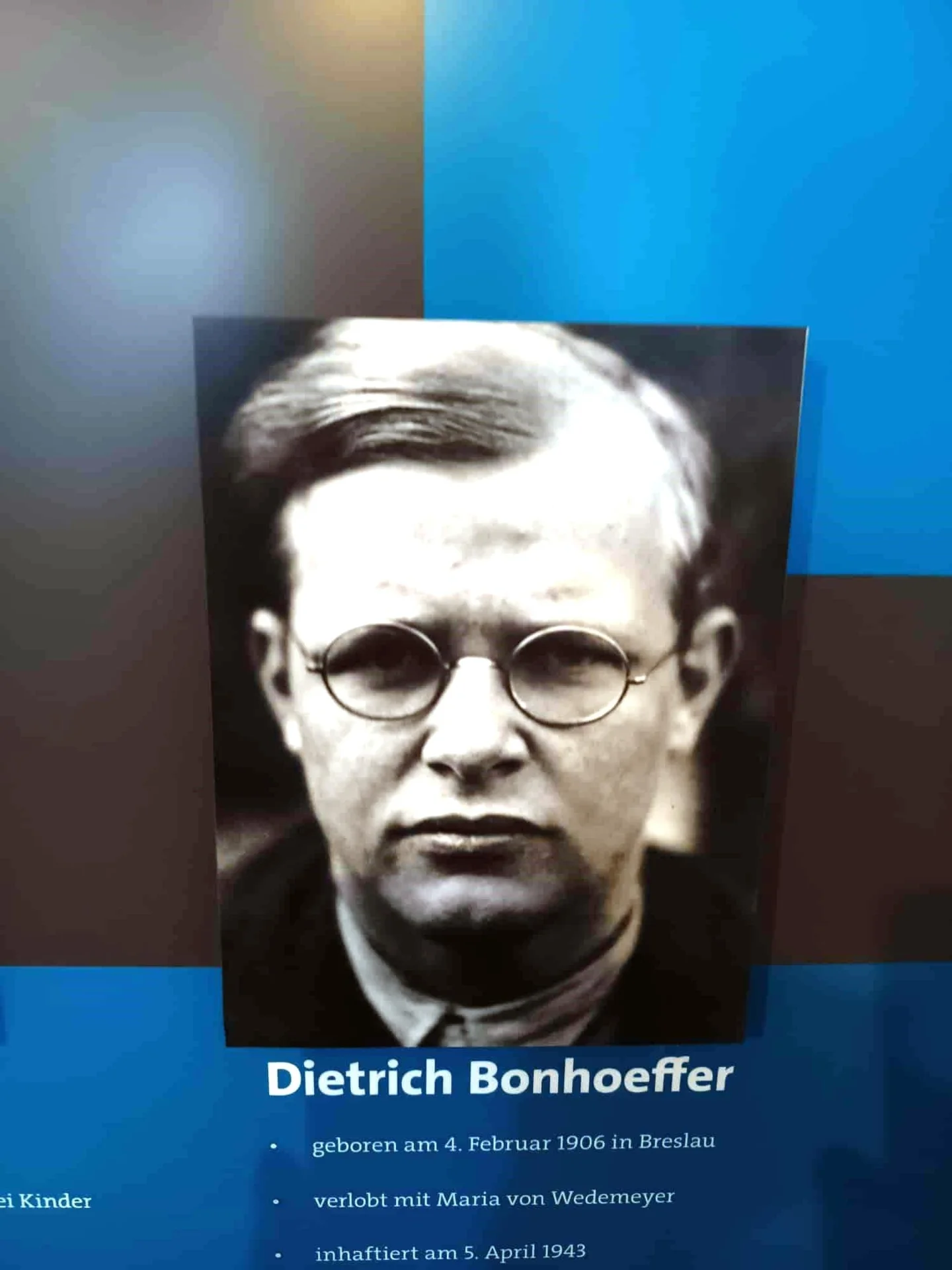 Bild: 120. Geburtstag von Dietrich Bonhoeffer