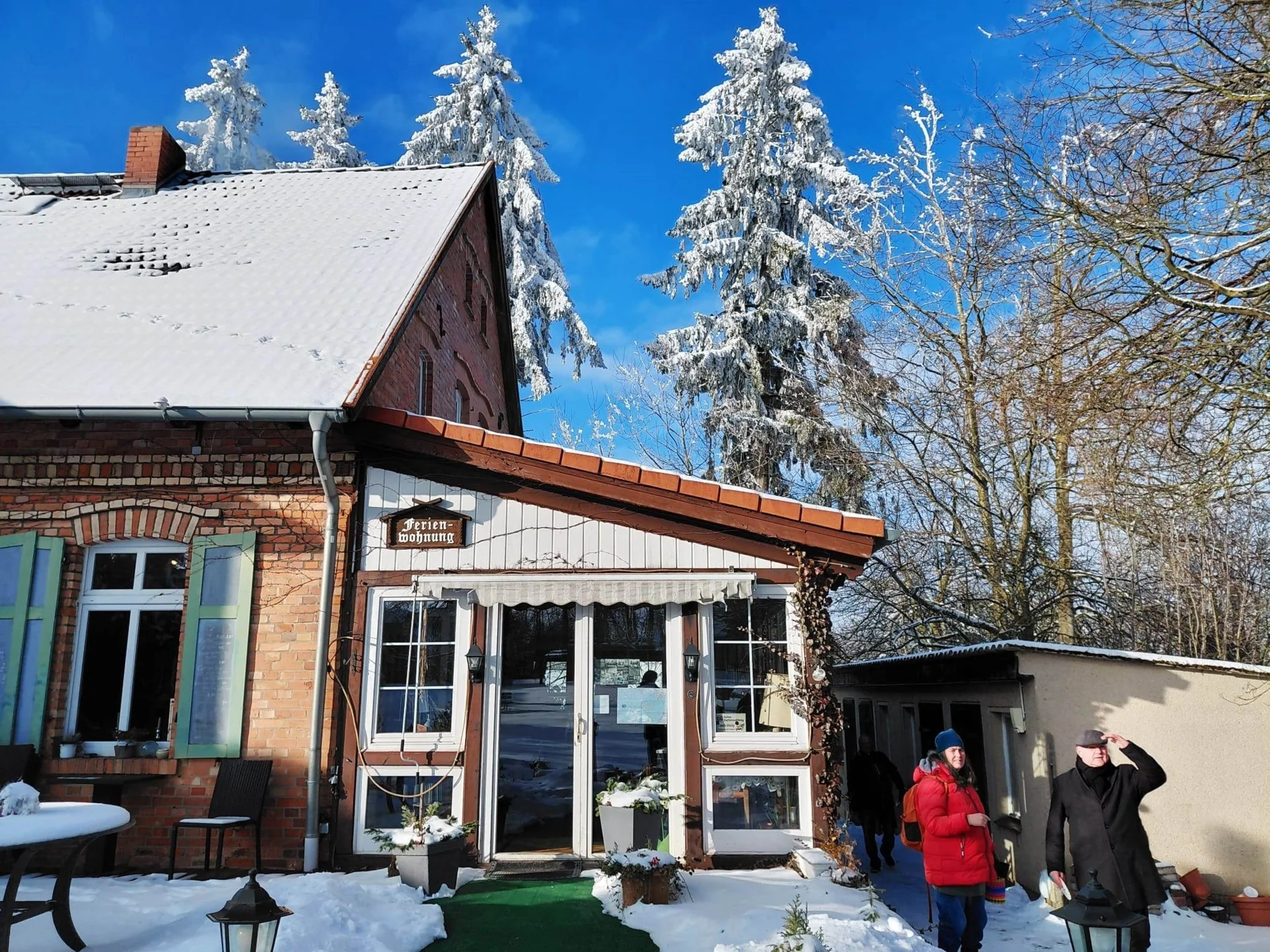 Bild: Café im Ferienhaus der Familie