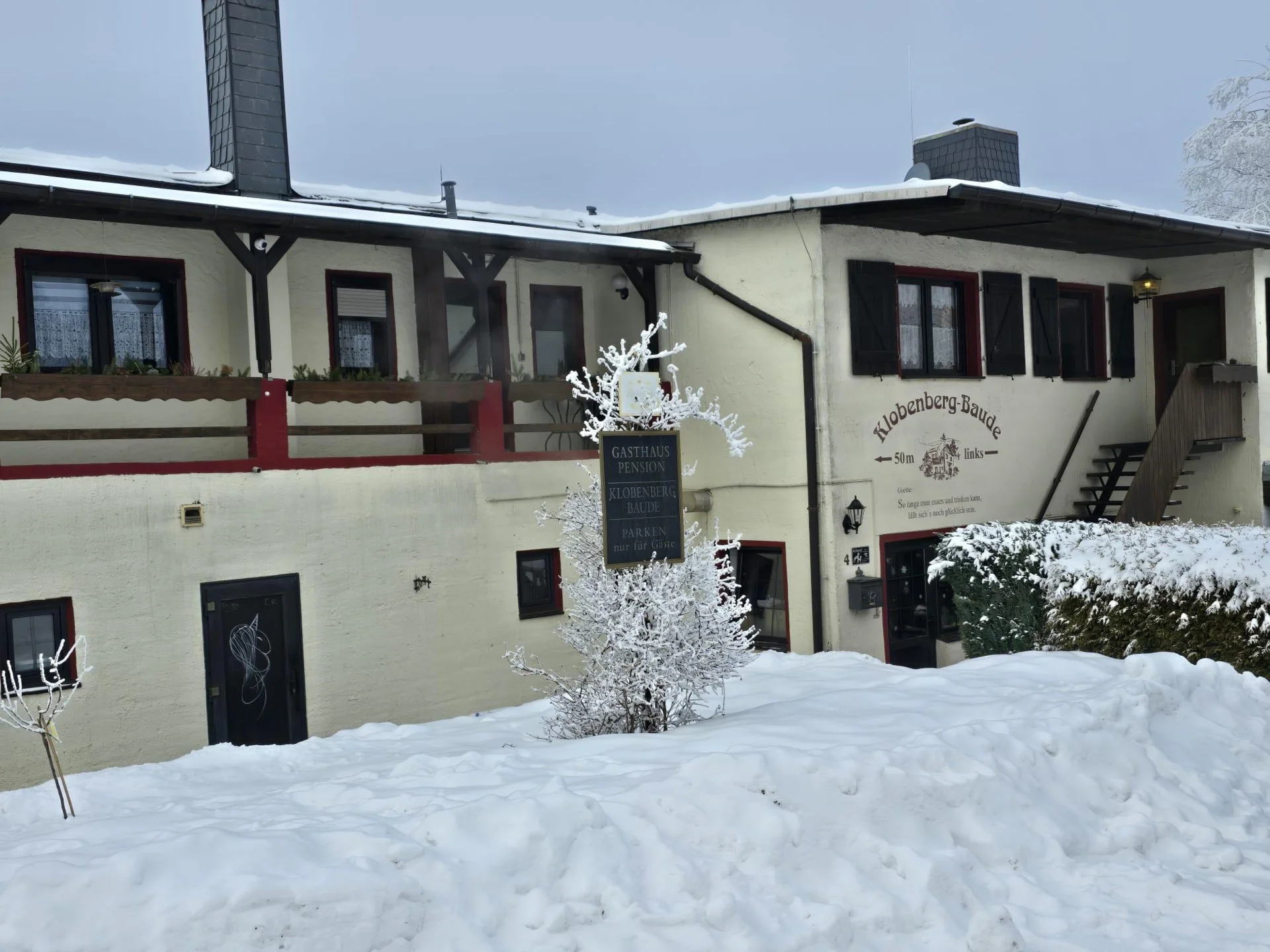 Bild: Mittagessen in einer gemütlichen Baude