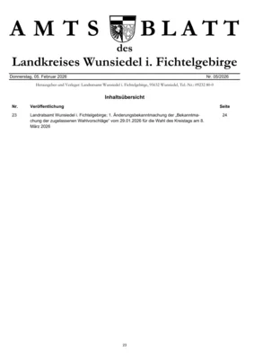 Foto des Albums: Änderung