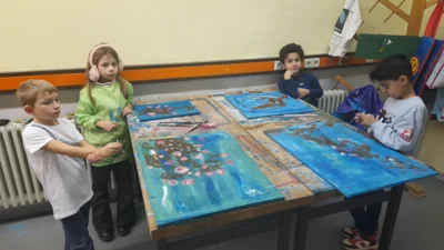 Foto des Albums: Kunstprojekt im 1. Schuljahr