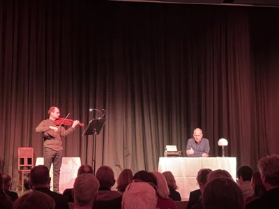 Foto des Albums: „Auch die Fische mögen heimlich träumen“ - Lesung mit Konzert aus Anlass des Internationalen Tags zum Gedenken an die Opfer des Holocaust