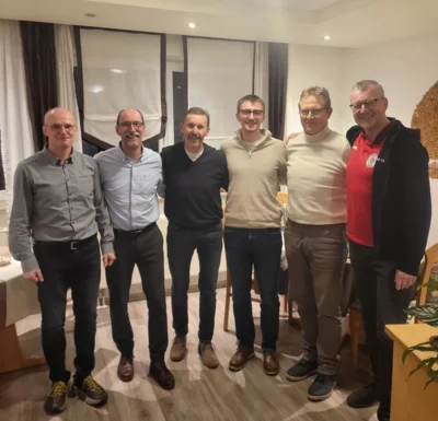 Der neue Vorstand: Mario Ludwig, Henning Holland, Rainer Behrens, Tizian Kirchhoff, Jochen Zirbus, J&ouml;rg Ahrens  (Bild vergr&ouml;&szlig;ern)