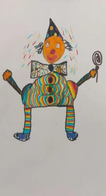 Foto des Albums: Clowns 🤡 zeichnen und gestalten Klasse 3
