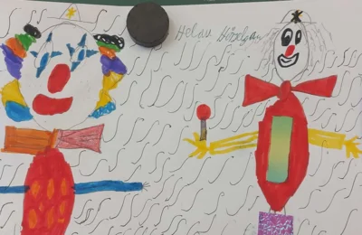 Foto des Albums: Clowns 🤡 zeichnen und gestalten Klasse 3