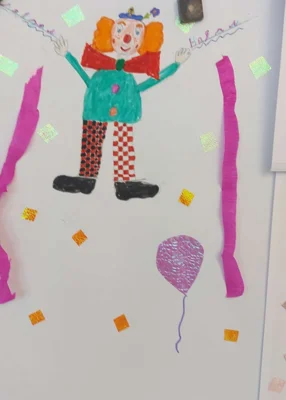 Foto des Albums: Clowns 🤡 zeichnen und gestalten Klasse 3