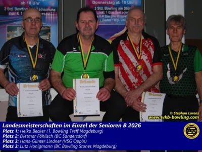Foto des Albums: Landes-Einzelmeisterschaften der Seniorinen & Senioren 2026