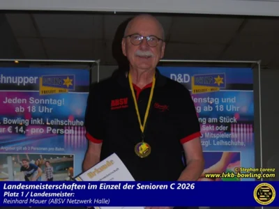 Foto des Albums: Landes-Einzelmeisterschaften der Seniorinen & Senioren 2026