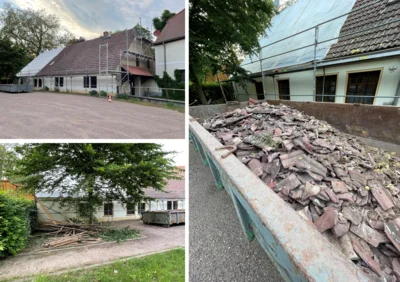 Foto des Albums: Dachsanierung Sportlerheim Seerhausen