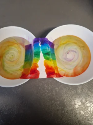 Ein wachsender Regenbogen 