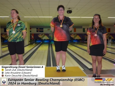 Foto des Albums: Fotoalbum von den European Seniors Bowling Championships (ESBC) 2024 in Hamburg (Deutschland)
