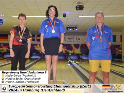 Foto des Albums: Fotoalbum von den European Seniors Bowling Championships (ESBC) 2024 in Hamburg (Deutschland)