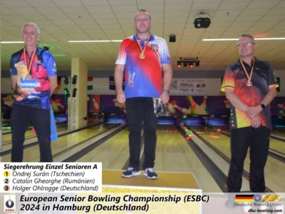 Foto des Albums: Fotoalbum von den European Seniors Bowling Championships (ESBC) 2024 in Hamburg (Deutschland)