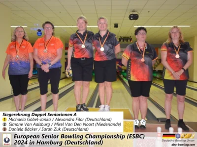 Foto des Albums: Fotoalbum von den European Seniors Bowling Championships (ESBC) 2024 in Hamburg (Deutschland)
