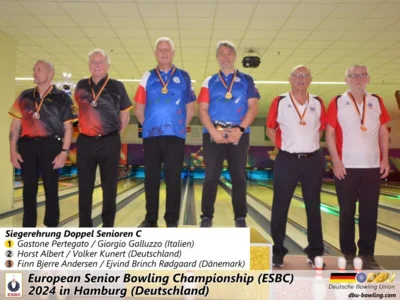 Foto des Albums: Fotoalbum von den European Seniors Bowling Championships (ESBC) 2024 in Hamburg (Deutschland)